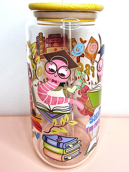 “Professional Bookworm” 3D Double-Sided Emboosed