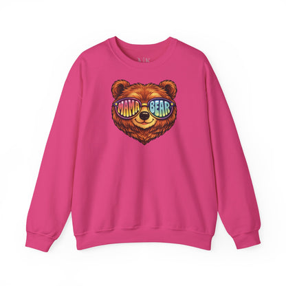 Mama Bear Sweatshirt — Cute Bear Face Crewneck for Mums