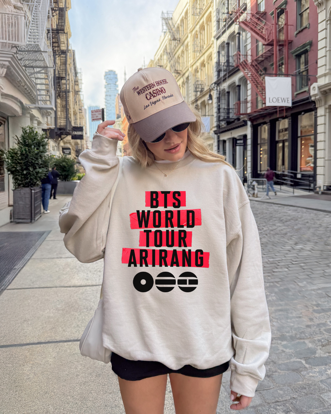 BTS Arirang World Tour Sweatshirt – Sand