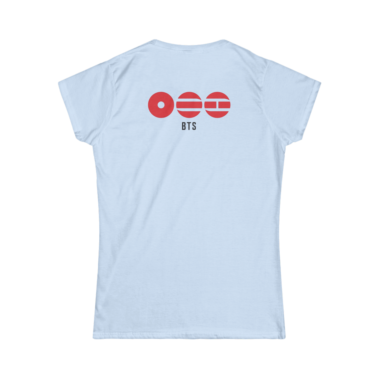 Chibi style BTS Members with Arirang symbols T-Shirt – Multi-Color Collection