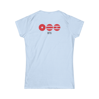 Chibi style BTS Members with Arirang symbols T-Shirt – Multi-Color Collection