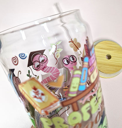 “Professional Bookworm” 3D Double-Sided Emboosed